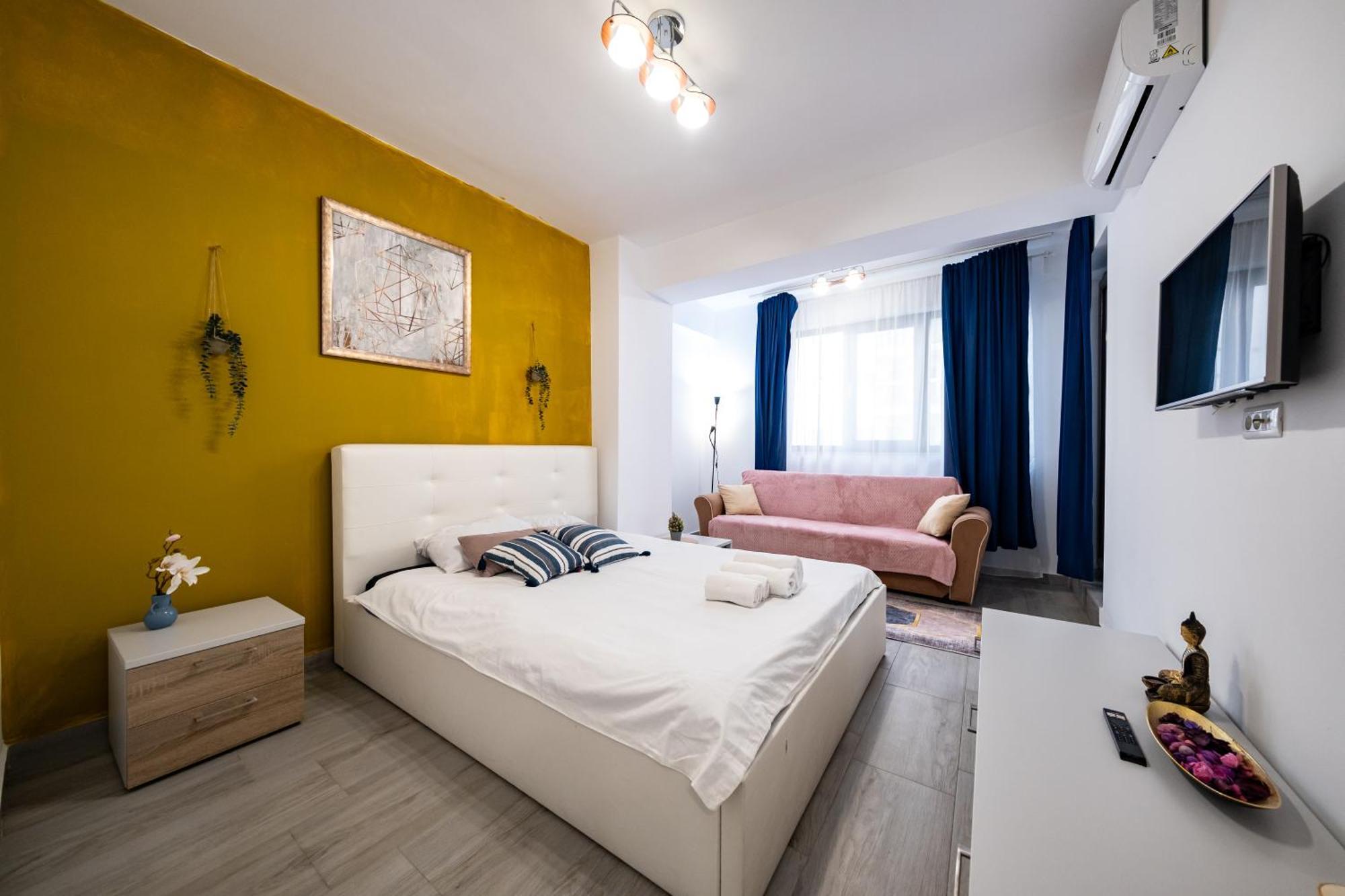The Golden Studio - With Free Gym Bucarest Extérieur photo