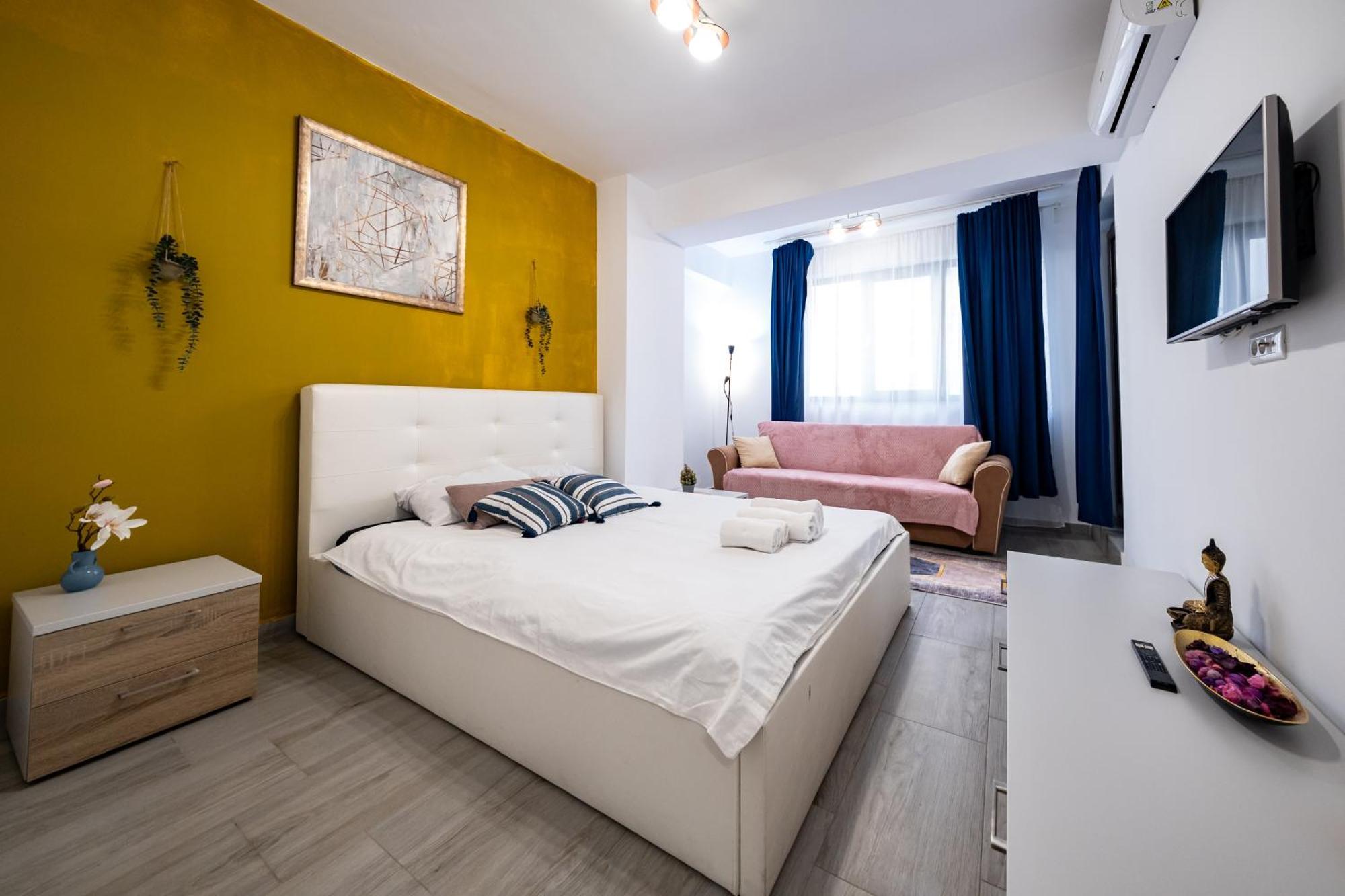 The Golden Studio - With Free Gym Bucarest Extérieur photo
